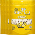 Life Essentials by Cat-Man-Doo Freeze Dried Chicken Dog & Cat Treats, Healthy Single Ingredient Training Treats for Dogs, Puppies & Cats, Made with Real Chicken – 5 oz (4 Pack)