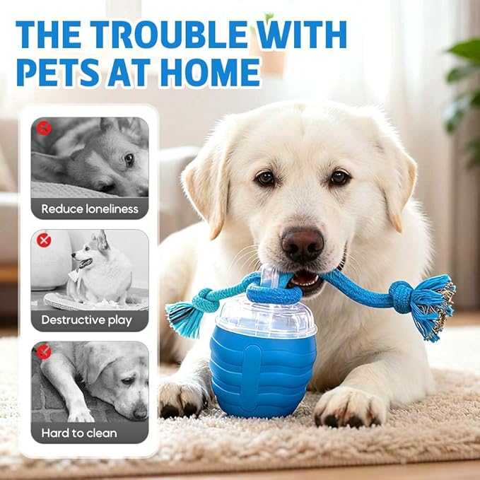 Interactive Dog Toys, 2026 Upgraded Motion Activated Squeaky Cat Balls, 360° Smart Automatic Rolling Moving for Bored Pet Cats Dogs, Interactive Dog Balls (Green)