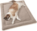 SOMAHE Self-Warming Cat Bed Pad, Reversible & Ultra Soft Pet Mat for Crates, Kennels, Sofas & Furniture, Machine Washable, Durable for Dogs and Cats, 23x15 Inch Coffee