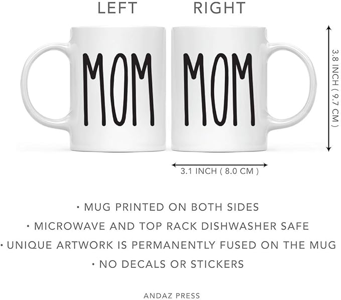 Andaz Press Mother's Day 11oz. Ceramic Coffee Tea Mug Gift for Mom, Found in the Microwave, Please Return to Grandma, 1-Pack, Birthday Christmas Gift Ideas