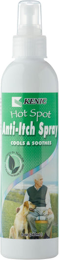 Kenic Hot Spot Spray Treatment for Dogs, Cools and Soothes Skin Sores, Quick Itch Relief, Helps Prevent Chewing and Licking, Made in USA