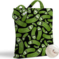 Hanamiya Na Tote Bag with Zipper Pockets, Tote Bag Reusable Shopping Grocery Bags Birthday Gifts for Women, Weekender Bags