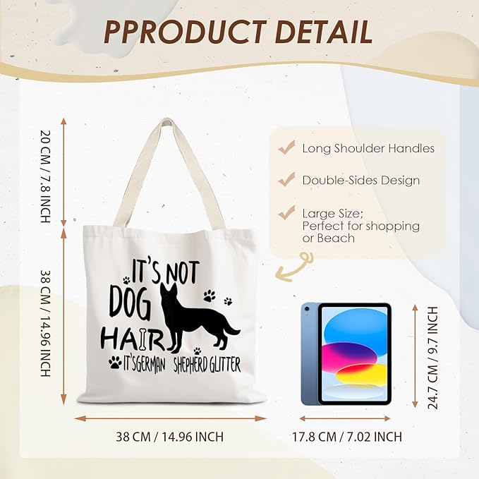 Canvas Tote Bag Aesthetic,Zoon Cow Dog Cat Tote Bag,Gifts for Women Canvas Tote Bags