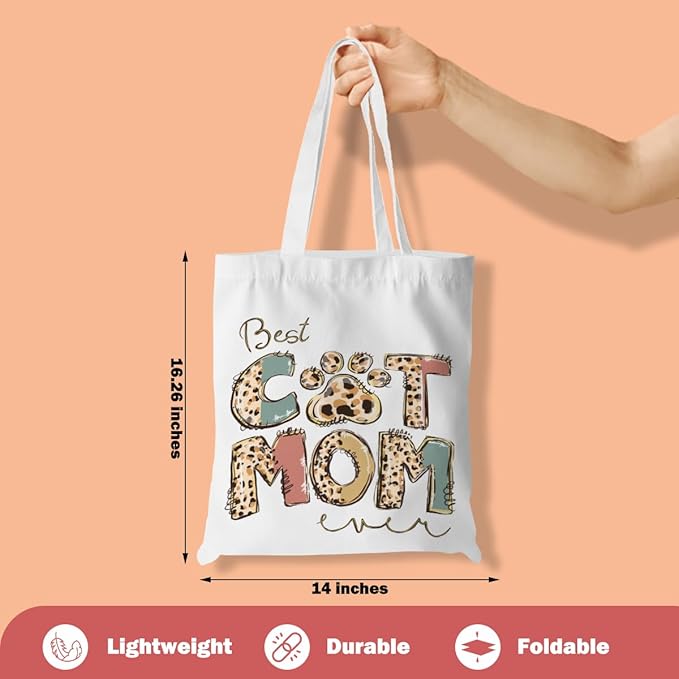 Turtle Gifts Shark Gifts Tote Bag, Hedgehog Horse Gifts for Women Girls, Animals Reusable Grocery Bag Shopping Bag