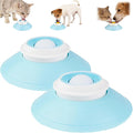 Dog Lick Ball,Licking A Ball Add More Fun Bowl, Dog Lick Ball Bowl,Licking A Ball for Dogs,Slow Down Eating Speed and Add More Fun for Your Dog and Cats. (W*2PCS)