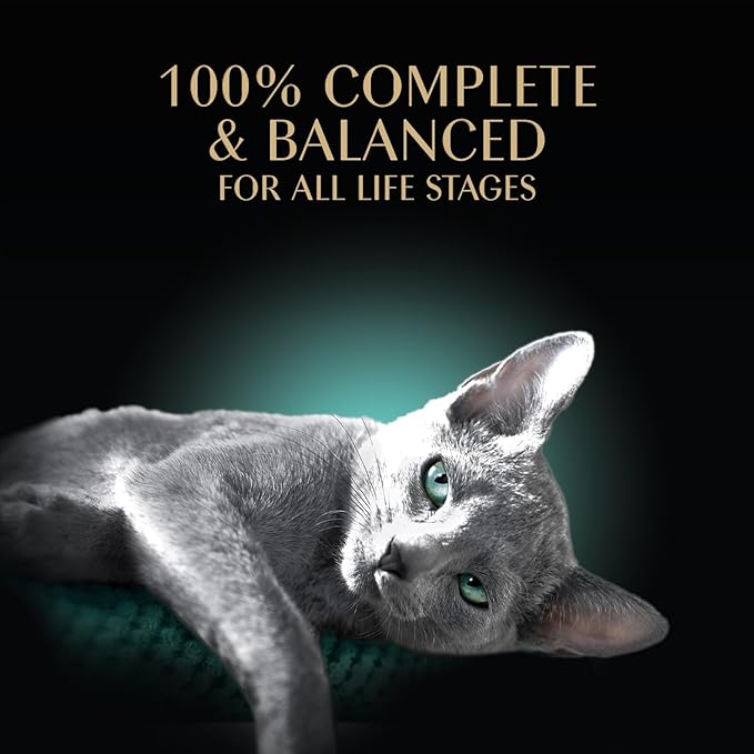 Sheba Perfect Portions Wet Cat Food Cuts in Gravy, Cat Food Wet Recipe, Sustainable Salmon, Tuna, White Fish and Tuna Entree, 2.6 oz. Twin-Pack Trays (24 Count, 48 Servings)