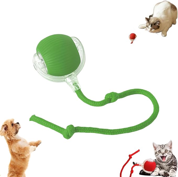 Smart Motion Pet Ball, Interactive Rolling Dog Ball, Rolling Balls Toys, 360° Automatic Self Moving Dog/Cat Toys