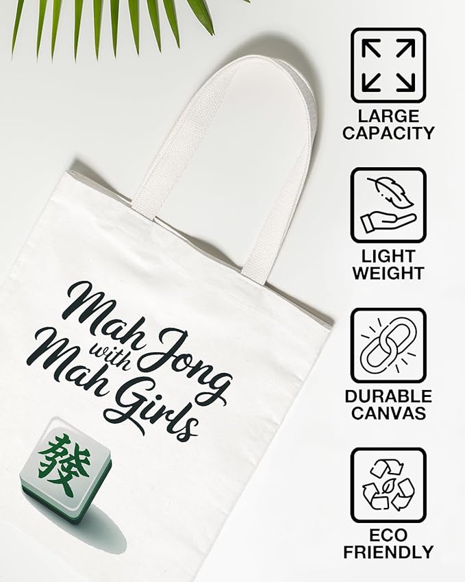 Canvas Tote Bag for Women Aesthetic Reusable Grocery Shoulder Bag for Shopping Work Travel Beach Teacher-05