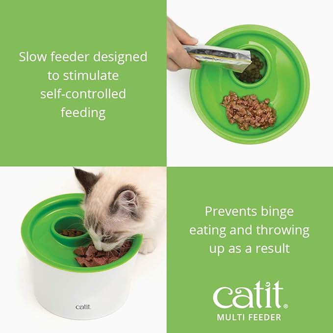 Catit Senses 2.0 Multi Feeder, Interactive Cat Toys (Pack of 2)