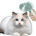 Pet Grooming Brush for Dogs and Cats, Pet Spray Massage Cleaning Tool, Hair Removal Comb, Professional Pets Care Accessory for Long or Short Haired Cats Hair Brush (White)