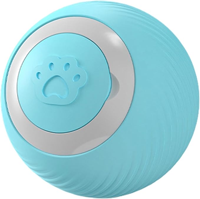 Interactive Toy Ball - Smart Puppy Ball, Interactive Jump Toy | LED Interactive Electric Rotating Balls, Evil Ball for Cats, Lightweight Toy Balls