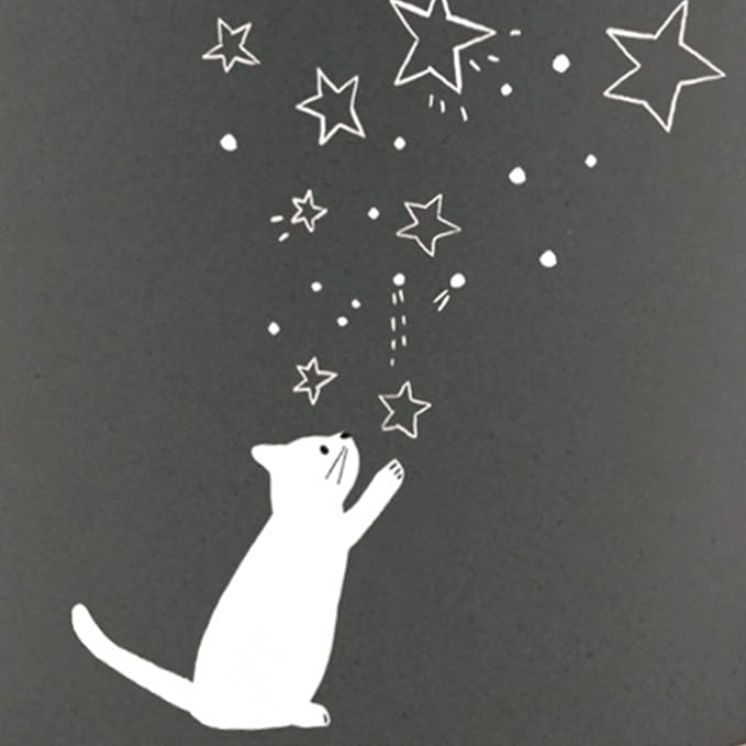 Fringe Studio "CELESTIAL CAT" Stoneware New York Mug, PetShop Collection (429073)