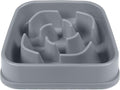 Dexas Seek and Snack Slow Feeder Maze with Non Slip Feet, 4 Cup Capacity, Gray, (PW304429)