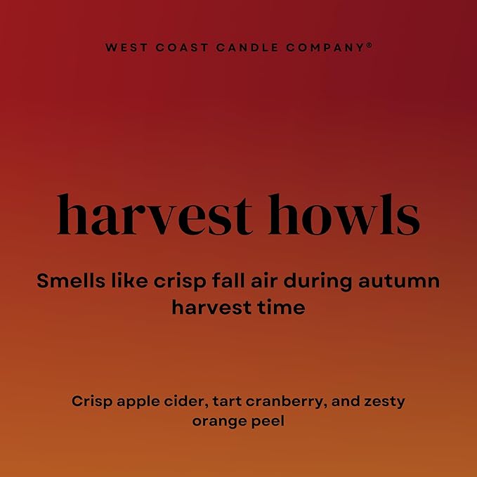 Harvest Howls | Pet Safe Wax Melts | All Natural Soy | Non-Toxic | Dog Friendly | Vet Approved | Long Lasting Home Fragrance | Pet Odor Eliminator | Clean Burning Wax Cubes | Safe Air Freshener