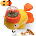 Duck Dog Feeder for Dogs - Anti-Slip Duck Feeder for Dogs - Dog Treat Dispenser Toy - Slow Puzzle Feeder Toy for IQ Training, Mental Enrichment for Dogs and Cats