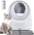 CATLINK 2025 Upgrade Automatic Cat Litter Box Self Cleaning for Multiple Cats with Mat, Double Odor Removal, Cat Litter Box for Cats from 3.5～22 lbs
