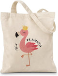 Cute Animal Tote Bag, Animal Lover Gift, Canvas Tote Bag for Women, Reusable Shopping Bags for Casual Shopping Work