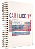 KDHTY Chemistry Notebook Science Teacher Gifts,Periodic Table Laboratory Notebooks Journal for Student,Can I Lick It Periodic Table Funny Science Teacher Appreciation Gifts,5.5x8.3 Inch