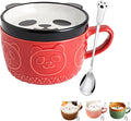 Cute Kawaii Panda Coffee Mugs with Lids,Christmas Birthday Presents for Girls Friend Kids Men Wife Mom Grandma Teacher,Novelty Animal Coffee Ceramic Tea Cup Dessert Saucer Set Gifts for Women Her