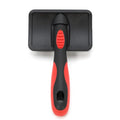 Jeffers Soft Pin Universal Slicker Brush for Dogs & Cats, Grooming Brush for Sensitive Skin, Remove Mats, Loose Fur, & Dead Hair, Tangle Detangler, Safe Grooming Tool - Small 3" x 2"M