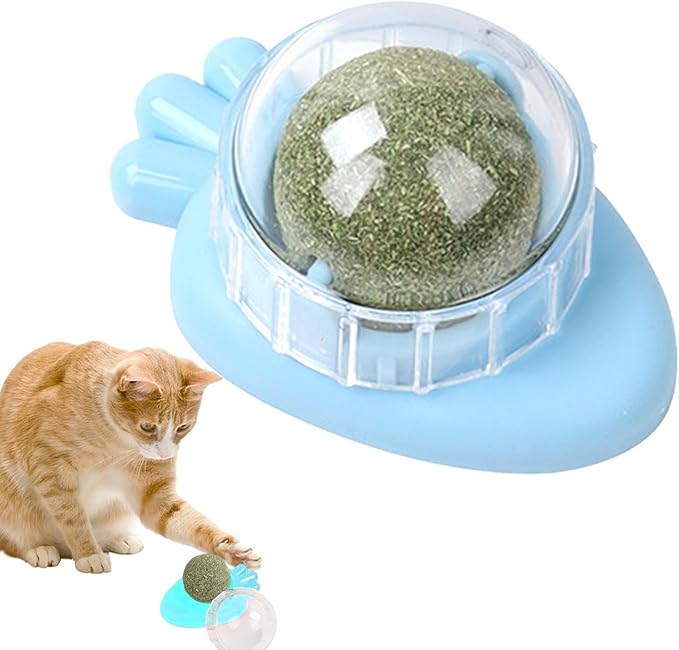 Pet Rolling Toy - Interactive Rotating Cat Dog Toy, Upgraded Automatic Rolling Ball | selff-Moving Pets Smart Toy, 360° Automatic Ball Toy, selff-Playing Cat Toy, Interactive Pet Ball for Cats & Dogs