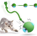 Interactive Cat Toys Ball for Indoor Cats, Interactive Rolling Dog Ball Interactive Cat Toys Automatic Cat Toy Self Moving Dog Toys, 360° Rolling Ball Toy Electric Dog Balls for Dog/Cat (Green)