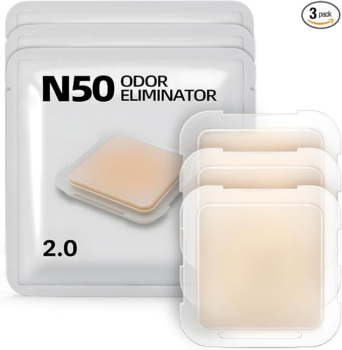 3 Packs Smelling Fresh with N50-2.0 Odor Eliminator Exclusive for Pura Max Automatic Self-Cleaning Cat Litter Box - Cat Toilet Odor Control, Deodorant Aromatherapy Paste (Old/New Packaging Randomly)