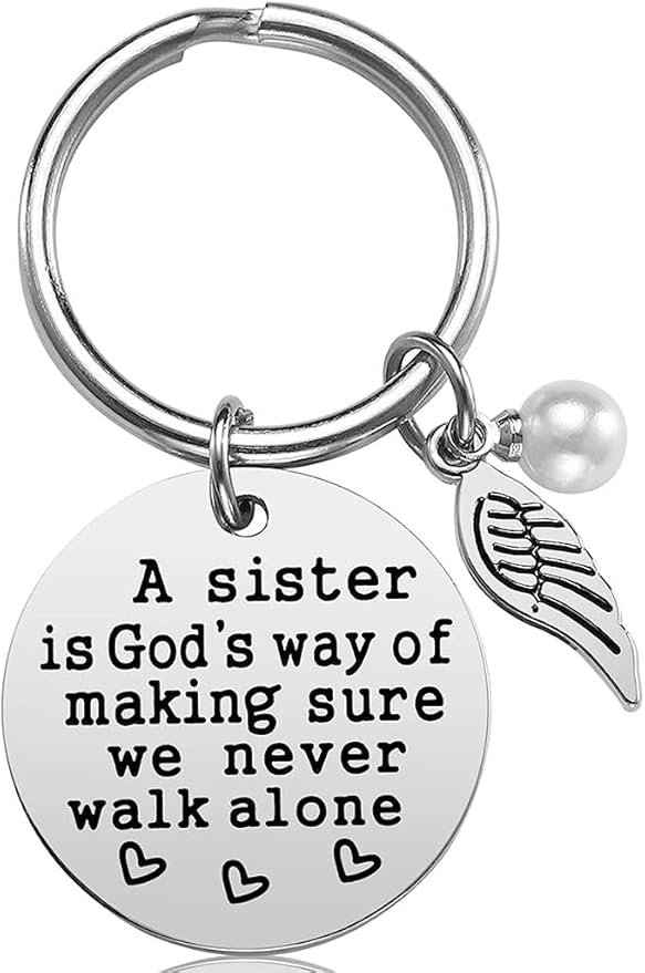 PUDDING CABIN Sister Gifts Basket, Mothers Day Gift for Sister Jewelry Dish Set, Birthday Gift for Women, Little Sisters, Big Sisters Gifts