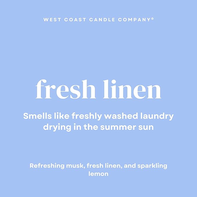 Fresh Linen | Pet Safe Wax Melts | All Natural Soy | Non-Toxic | Dog Friendly | Vet Approved | Long Lasting Home Fragrance | Pet Odor Eliminator | Clean Burning Wax Cubes | Safe Air Freshener