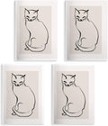 Cat Notebooks for Work, 4 Pcs A5(8.26x5.7inch) College Ruled Notebook Journal for Women, Cute Notepads Lined Journals for Writing, Cute Diary Stationary Cat Lover Gifts 20