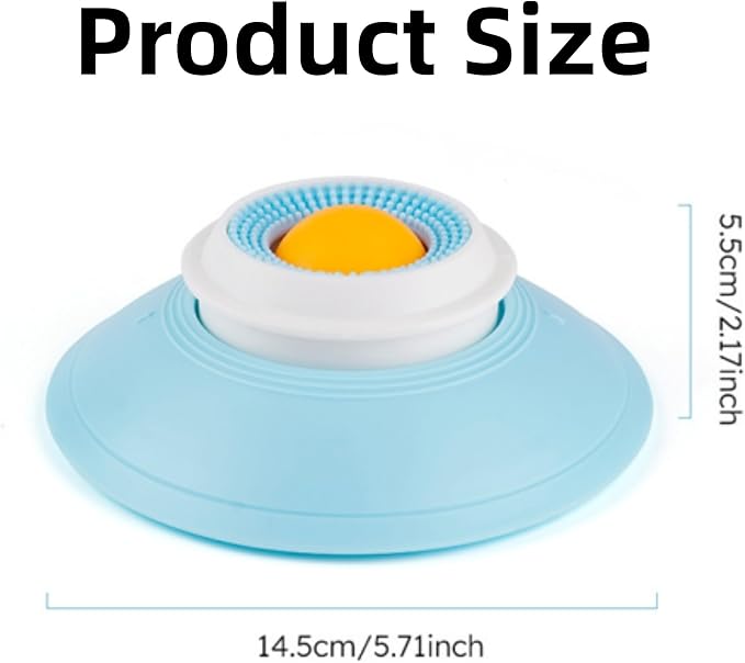 Dog Cat Licks Toys, Dog Licking Bowl for Liquid Food, Anxieties Relief Slow Feeder Dogs Lick Ball Treat Dispenser, Non-Slip Licking Bowl, Suitable for All Types of Dog, Cat