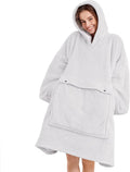 Narecte Cozy Oversized Blanket Hoodie Wearable Blanket Adults Soft Hooded Blanket Hoodie Birthday Gifts for Women Christmas