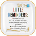 Motivational Birthday Gifts for Women – Little Reminders: You are enough... Affirmations Ring Dish, Inspirational Quote Jewelry Tray Gifts For Friends,Besties,Coworkers Employee Appreciation Gift