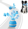 Interactive Dog Toys, Motion Activate Rolling Ball for Small Medium Large Dogs, Automatic Moving Toy, Interactive Dog Ball Stimulation Toy for Boredom Relief (Blue)