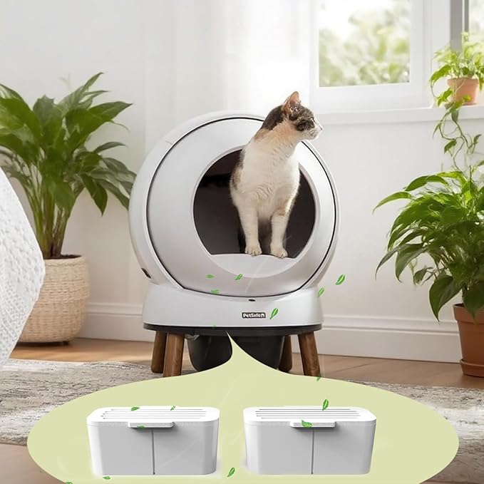 Deodorizer for PetSafe ScoopFree SmartSpin Self-Cleaning Cat Litter Box, Odor Control Compatible with HHOLOVE Self-Cleaning Cat Litter Box, Deodorizer Refill (6 Pack)