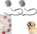 Smart Motion Pet Ball V2, Smart Interactive Rolling Pet Ball, Automatic Obstacle Avoidance ＆ Quiet Cat Toy with a Long Tail, The Ultimate Boredom-Buster for Both Cats and Dogs (2*Gray)