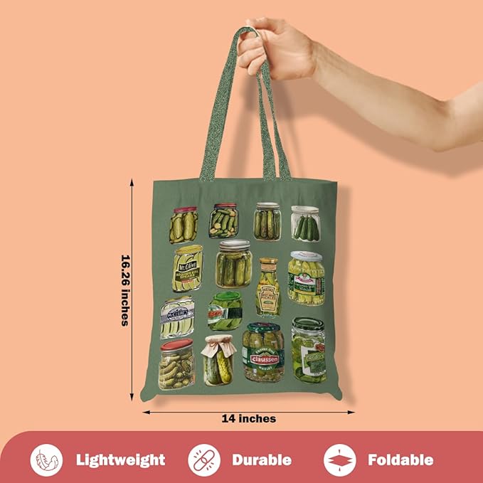 Turtle Gifts Shark Gifts Tote Bag, Hedgehog Horse Gifts for Women Girls, Animals Reusable Grocery Bag Shopping Bag