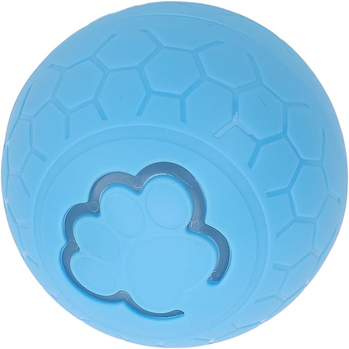 Interactive Dog Ball, Automatic Rolling Ball Toy for Dogs Cats with Intelligent Playtime, Bite, Portable Fun, Health Promotion, Boredom Relief, for Small Medium Large (Blue)