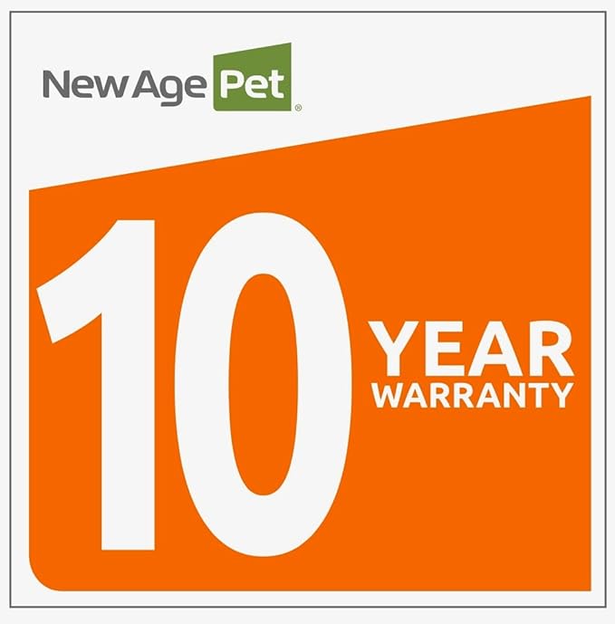 New Age Pet ECOFLEX Litter Loo Moisture and Odor Resistant Enclosure & End Table, No‑Tools Assembly, 10 Year Warranty, Espresso Black, Standard