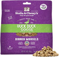 Stella & Chewy's Freeze-Dried Raw Cat Dinner Morsels - Premium Duck & Goose Recipe with 98% Cage-Free Poultry & Organs - Natural Grain-Free Cat & Kitten Food - Made in USA - 18 oz