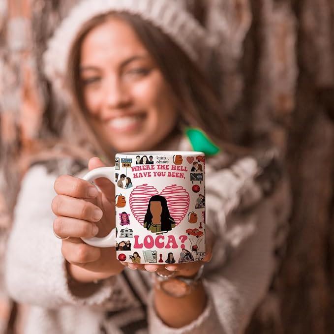 LONGXIN Twilight Gifts for Women Men, Twilight Saga Mug, Merch for Movie Fans Girls Women Sister Friend, 11 Oz Coffee Mug Cup