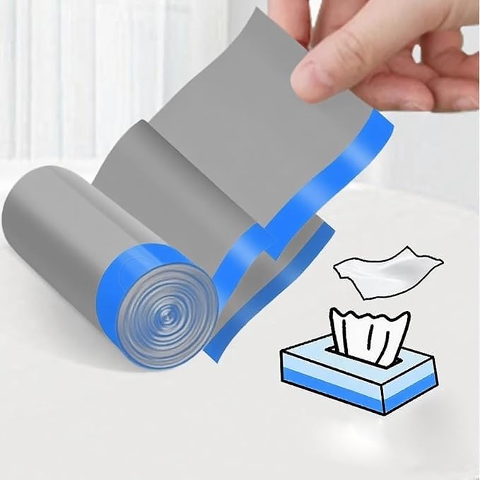 50 Count Cat Litter Box Liners Compatible with Robot 4 & 3 Liners for Self Cleaning Litter Box Replacement Cat 25.2" x 15.75" Waste Bags Litter Bags