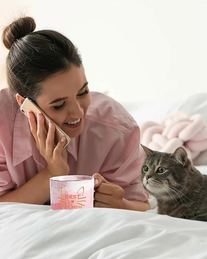 Cat Lover Gifts For Women, Gift for Cats Mom, Birthday Gifts for Women, for Mother's Day, Birthday