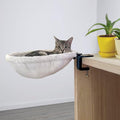 | Durable Ergonomic cat Desk Bed for Remote Workers, Gamers, and Office Staff – Quality Sturdy Desk, Comfortable and Original cat Bed for Desk use, Simple to use, Supports up to 50 lbs.