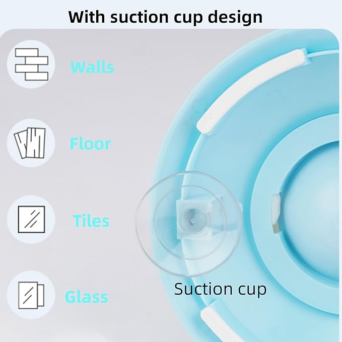 Dog Cat Licks Toys, Dog Licking Bowl for Liquid Food, Anxieties Relief Slow Feeder Dogs Lick Ball Treat Dispenser, Non-Slip Licking Bowl, Suitable for All Types of Dog, Cat