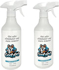 Advanced Stain and Odor Eliminator Spray for Pet Urine on Carpets, Furniture, Floors - Natural Cotton Scent Pet Deodorizer for Dogs & Cats –16.9 oz