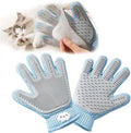 Cool Lemon 2 in 1 Pet Grooming Gloves for Dogs & Cats, Pet Fur Remover Glove, Grooming Brush for Shedding, Massage, Hair Remover Mitt, Fur Cleaner for Couch, Clothes,Carpet -1 Piece