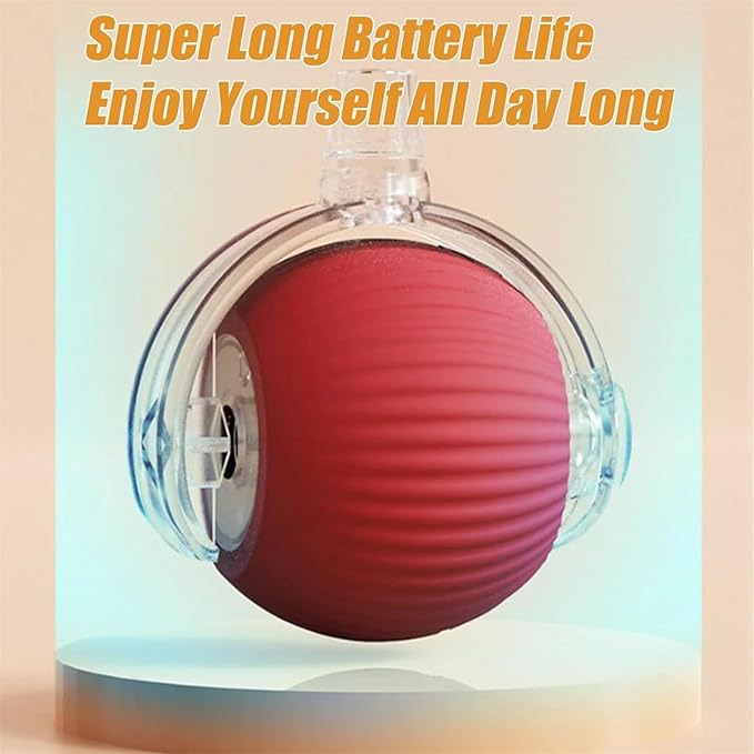 Vocal Dog Ball, Smart Motion Pet Ball, Interactive Cat Toys for Indoor Cats, Automatic Dog Toys, Rolling Balls Dog Toy, 360 Smart Automatic Electric DogBall Toy for Dogs and Cats