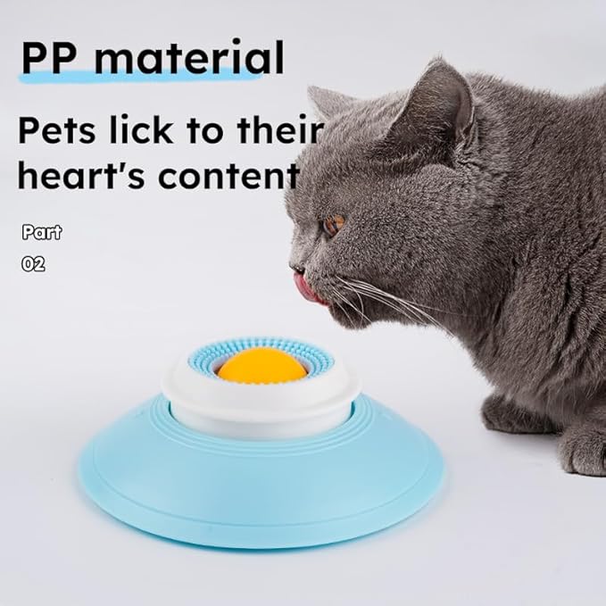 Dog Cat Licks Toys for Liquid Food, Anxieties Relief Slow Feeder Dog Lick Ball Treat Dispenser, Licking A Ball for Dogs,Slow Down Eating Speed and Add More Fun for Your Dog and Cats (Style-A)