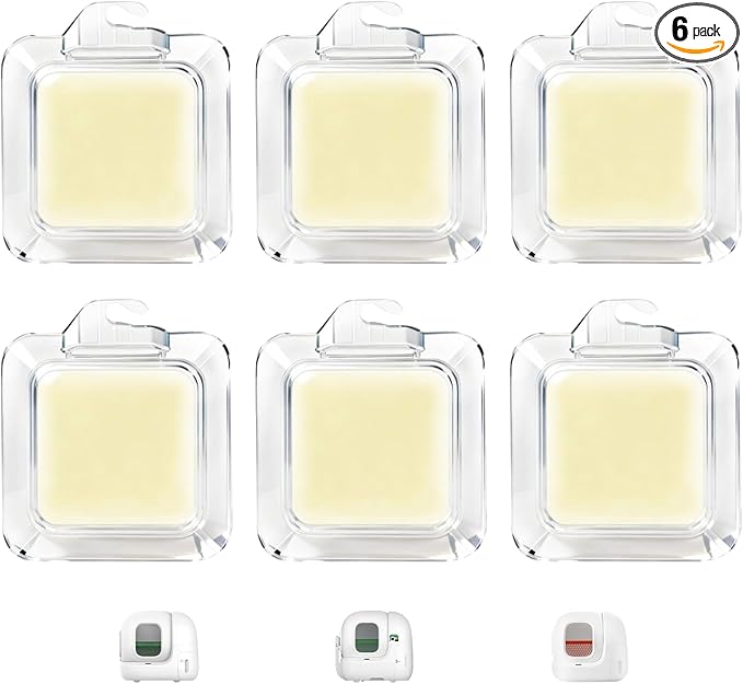 N50 2.0 Odor Eliminator Compatible with Petkit Puramax Self-Cleaning Cat Litter Box,Cat Litter Odor Eliminator for Home, Cat Litter Deodorizer,Pack of 6